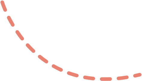 Dashed Line (Pink)